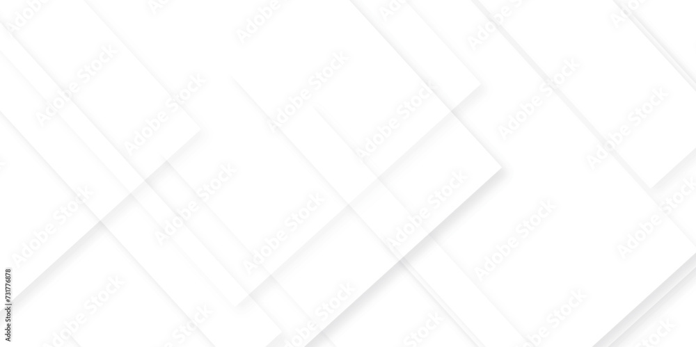 Modern Abstract white background design with layers of textured white transparent material in triangle and squares shapes. White color technology concept geometric line vector background. Modern Abstract white background design with layers of textured white transparent material in triangle and squares shapes. White color technology concept geometric line vector background.