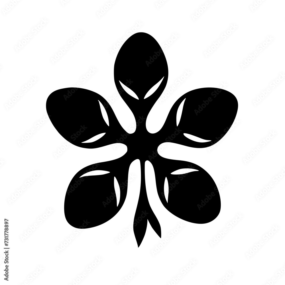 Fototapeta Botanical Svg, Floral Svg, Flower Svg, Botanical Clipart 