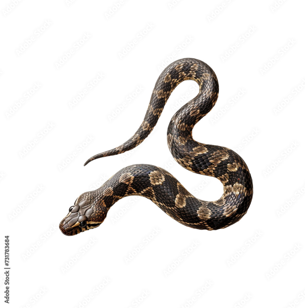 Snake Isolated on Transparent Background. Generated Ai Snake Isolated on Transparent Background. Generated Ai