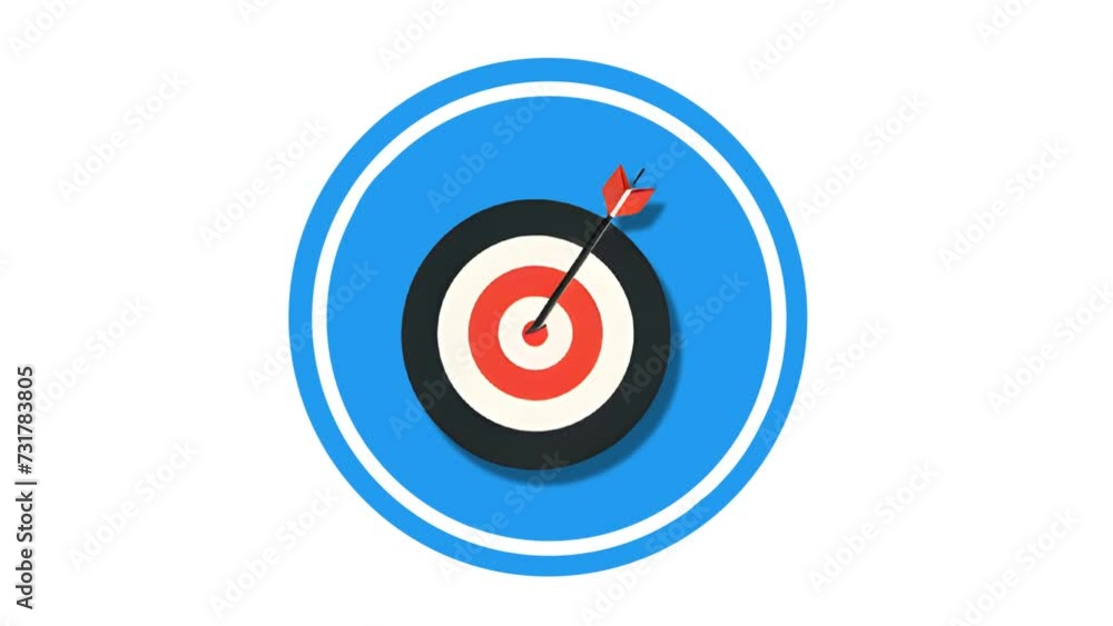 Target Goal Icon of nice animated for your videos easy to use with Transparent Background Target Goal Icon of nice animated for your videos easy to use with Transparent Background