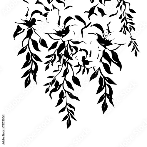 floral seamless pattern, pattern, flower pattern, geometric pattern, diagonal pattern, floral, flower, seamless, design, ornament, vector, decoration, art, wallpaper, leaf, illustration, black, style,