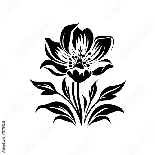 Wallpaper Mural Rose Silhouette, Lily Silhouette, Sunflower Silhouette, Tulip Silhouette, Orchid Silhouette, Daisy Silhouette, Peony Silhouette, Daffodil Silhouette, Marigold Silhouette, Hydrangea Silhouette, Snapdra Torontodigital.ca