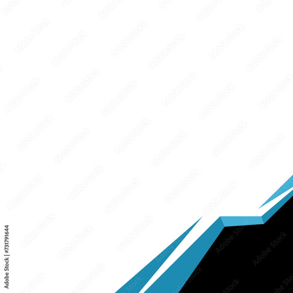 Blue Minimalist Business Corner Blue Minimalist Business Corner