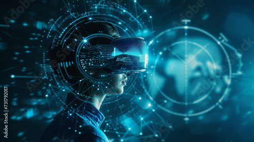 Wallpaper Mural Virtual reality, programming and fun experiences for tech fans. Mixing programming with VR tech for exciting digital worlds. Dive into the future of tech innovation. Torontodigital.ca