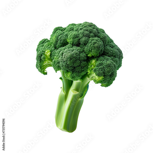Broccoli Isolated on transparent background