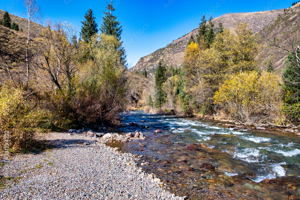 autumn in the mountains