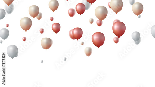 Birthday greeting vector background design. Happy birthday to you text with colorful balloons in pattern space elements for birth day celebration. Vector illustration.
