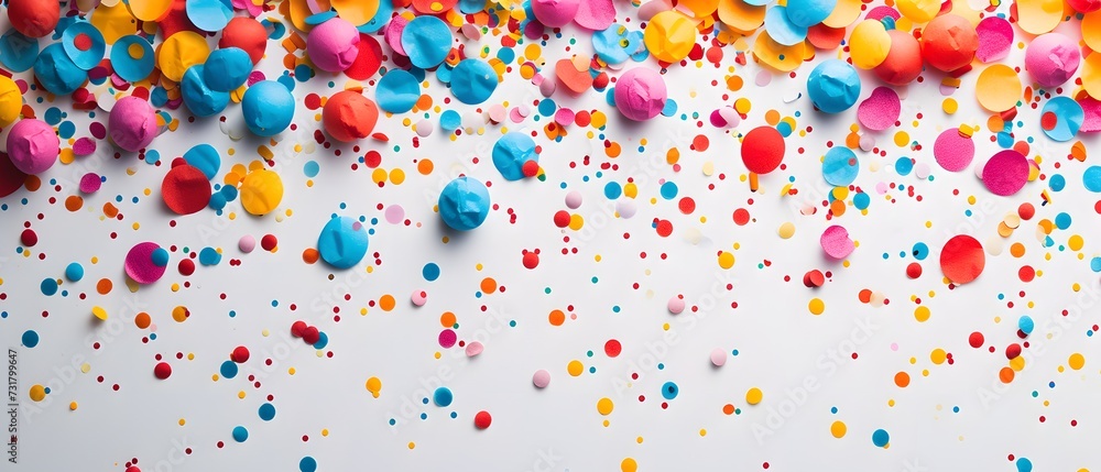 a colorful background with confetti on a white background and a colorful confetti in the image a colorful background with confetti on a white background and a colorful confetti in the image