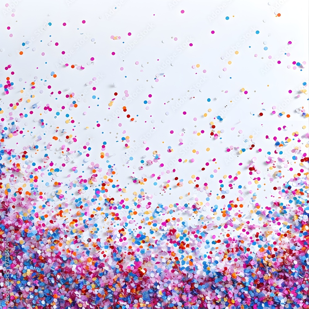 a colorful background with confetti on a white background and a colorful confetti in the image a colorful background with confetti on a white background and a colorful confetti in the image