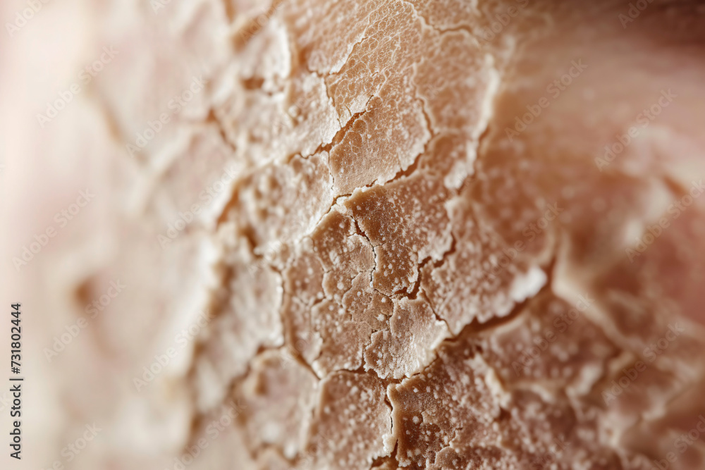 Macro shot of dry skin of a human body. Skin texture. Macro shot of dry skin of a human body. Skin texture.