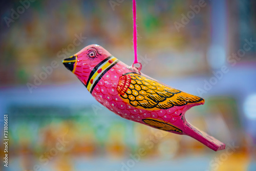 Kalia Jagannatha Jagannath Raghurajpur Puri Craft Bird Paper Hanger