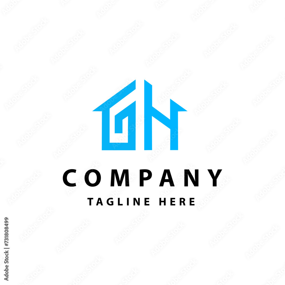HOME  logo design template vector. HOME Business abstract connection vector logo. HOME icon circle logotype.
