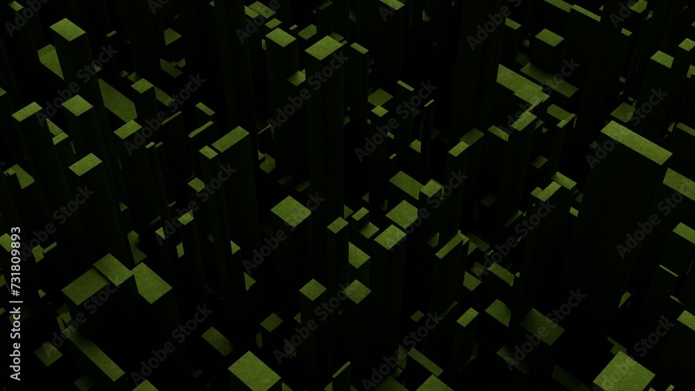 top view on buildings made of green grass texture top view on buildings made of green grass texture