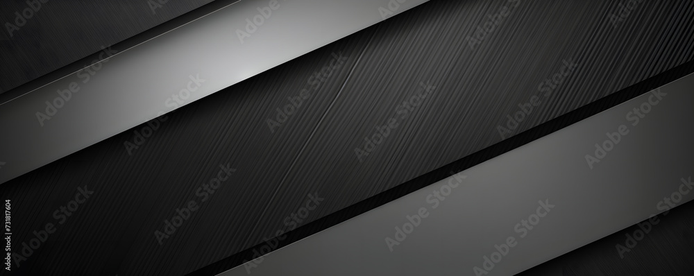 An abstract dark background featuring a carbon fiber texture. The illustration depicts a black carbon fiber background, providing a sleek and textured visual effect. - obrazy, fototapety, plakaty 