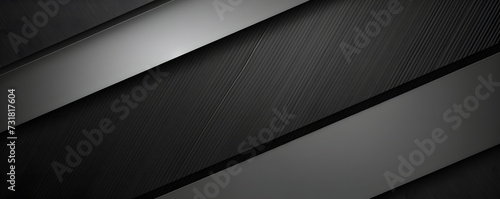 An abstract dark background featuring a carbon fiber texture. The illustration depicts a black carbon fiber background, providing a sleek and textured visual effect. photo