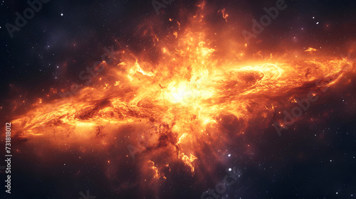 A image of the big bang explosion