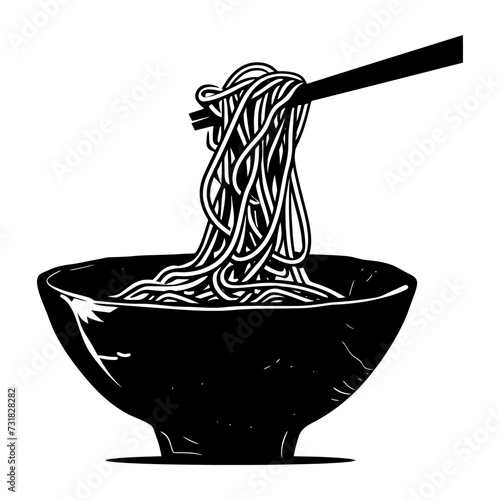 Silhouette noodle black color only 