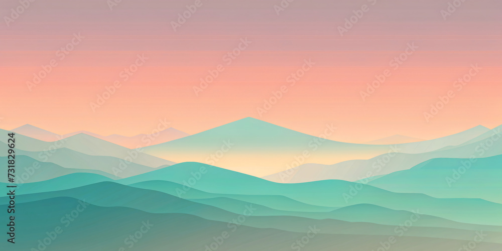 simple illustration template background