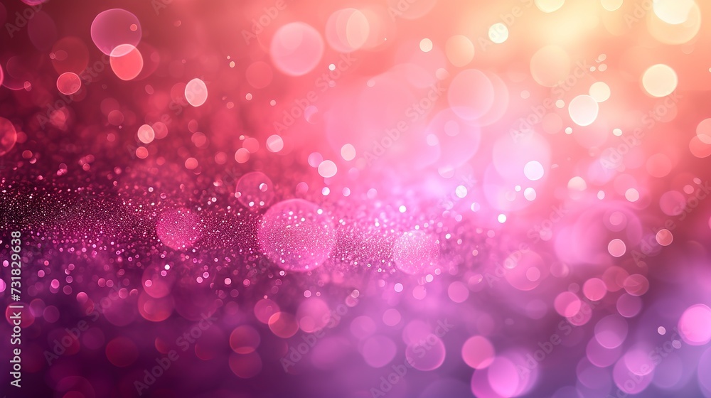 Abstract gradient smooth Blurred Bokeh Pink background image 