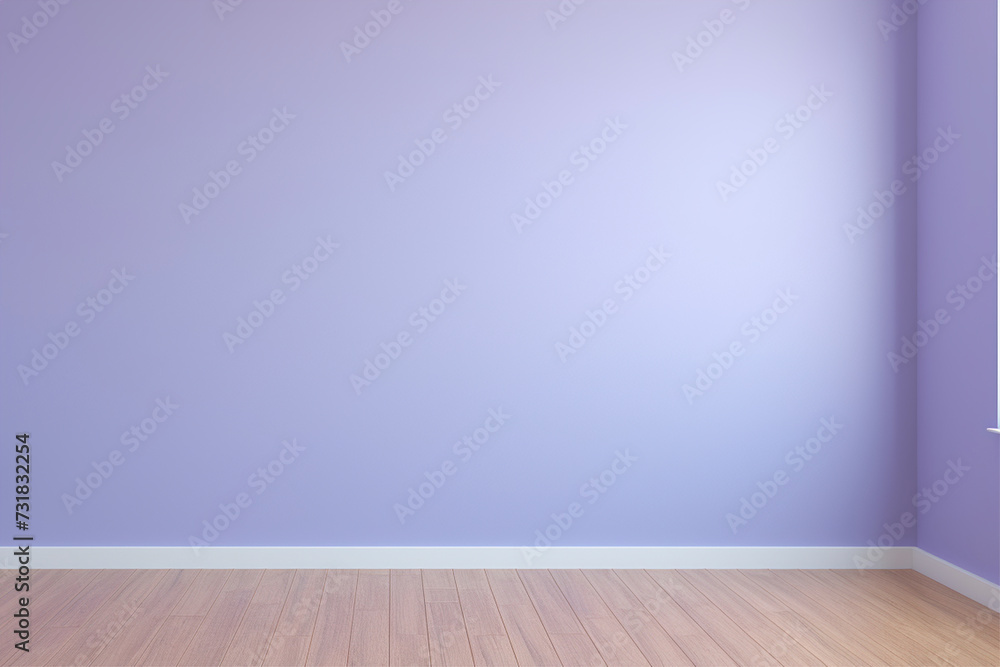 An empty bedroom background near the window. (Generative AI)