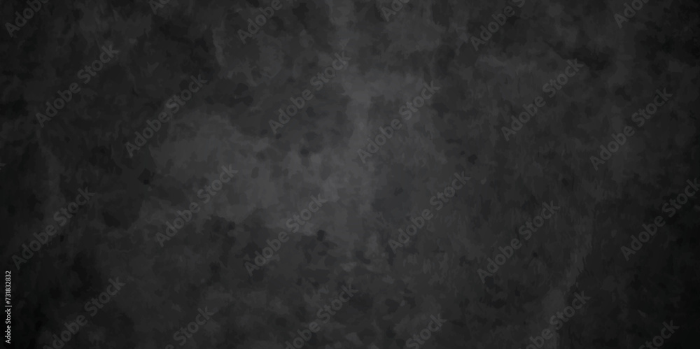 Abstract dark black and stone grungy wall backdrop texture background. Blank black concrete texture surface background. dark texture chalk board and black board background.