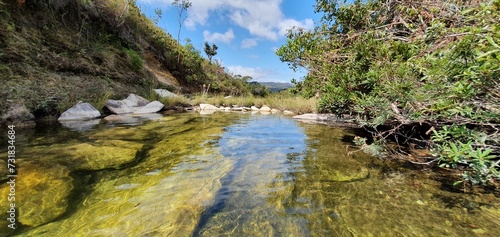 Landscape in Serra do Cip   Ecological Park in Minas Gerais Brazil