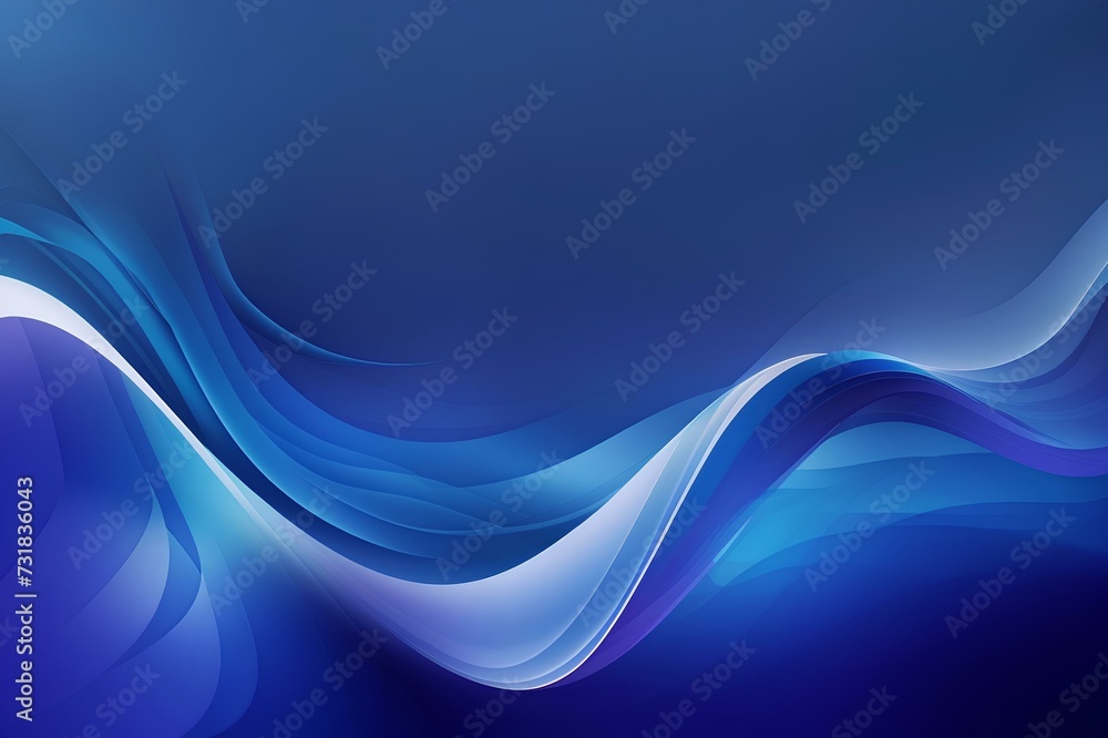 Obraz premium Purple abstract background with a wave, created by ai generated