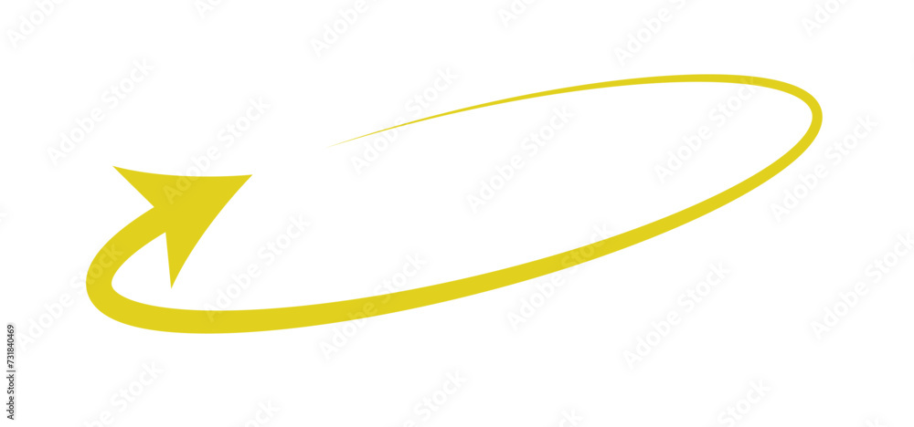 different circular arrows of black color, different thickness different circular arrows of black color, different thickness