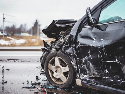 Severe Car Accident Damage