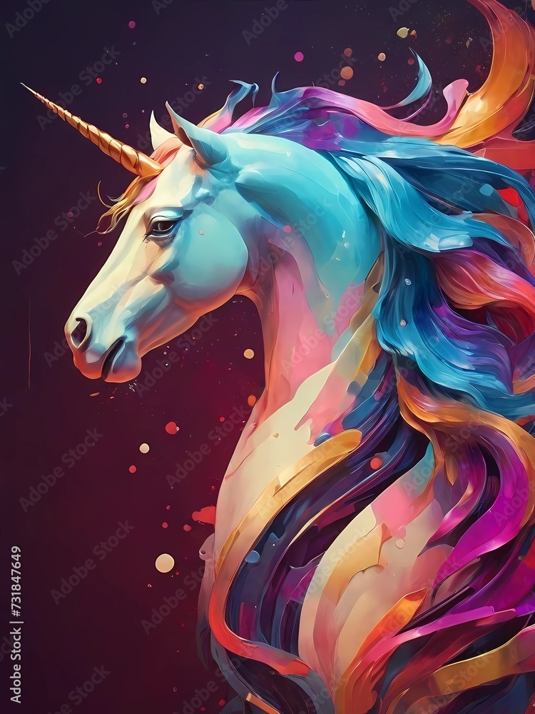 A gracefully majestic unicorn, known for its mythical presence and ethereal beauty.
A gracefully majestic unicorn, known for its mythical presence and ethereal beauty.