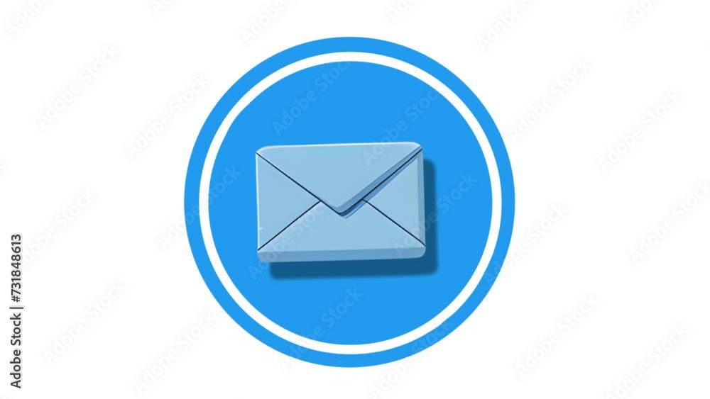 Mail Icon of nice animated for your videos easy to use with Transparent Background Mail Icon of nice animated for your videos easy to use with Transparent Background