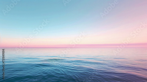 Landscape Evening Sunlight Sea background. © ภวัต สายวงค์