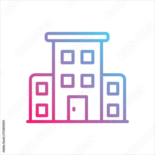 House icon with white background vector