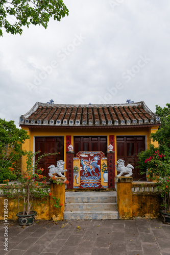 Details of Buddhist Temples in Vietnam