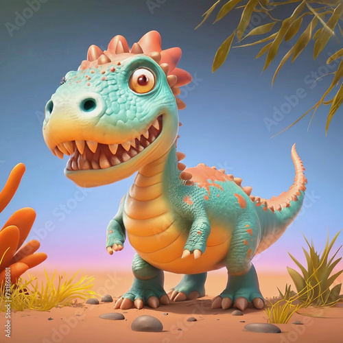 dinosaur cartoon animal