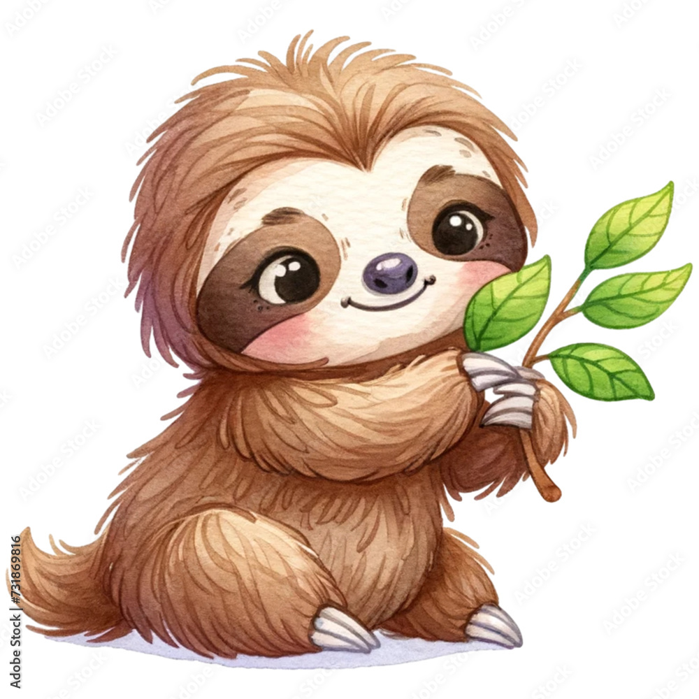 cute valentine sloth