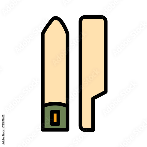 Baby Cervical Dilators Filled Outline Icon