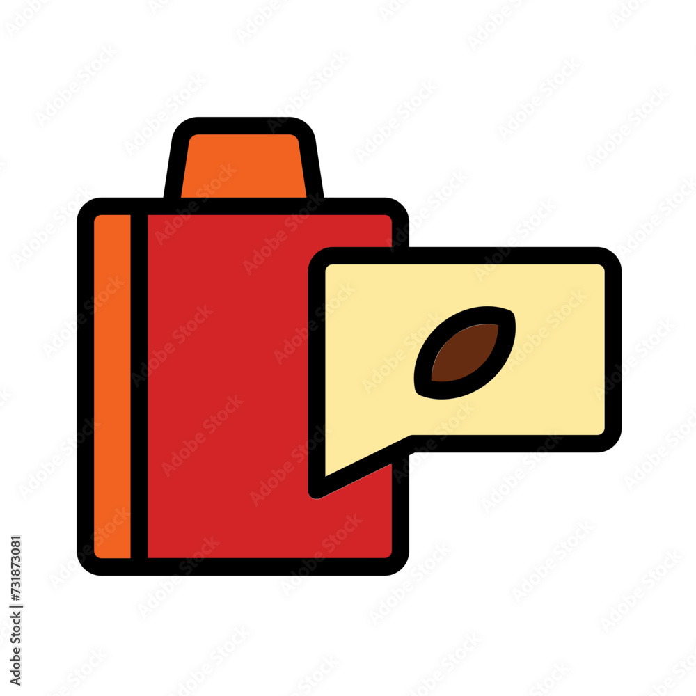 Bag Earth Eco Filled Outline Icon Bag Earth Eco Filled Outline Icon