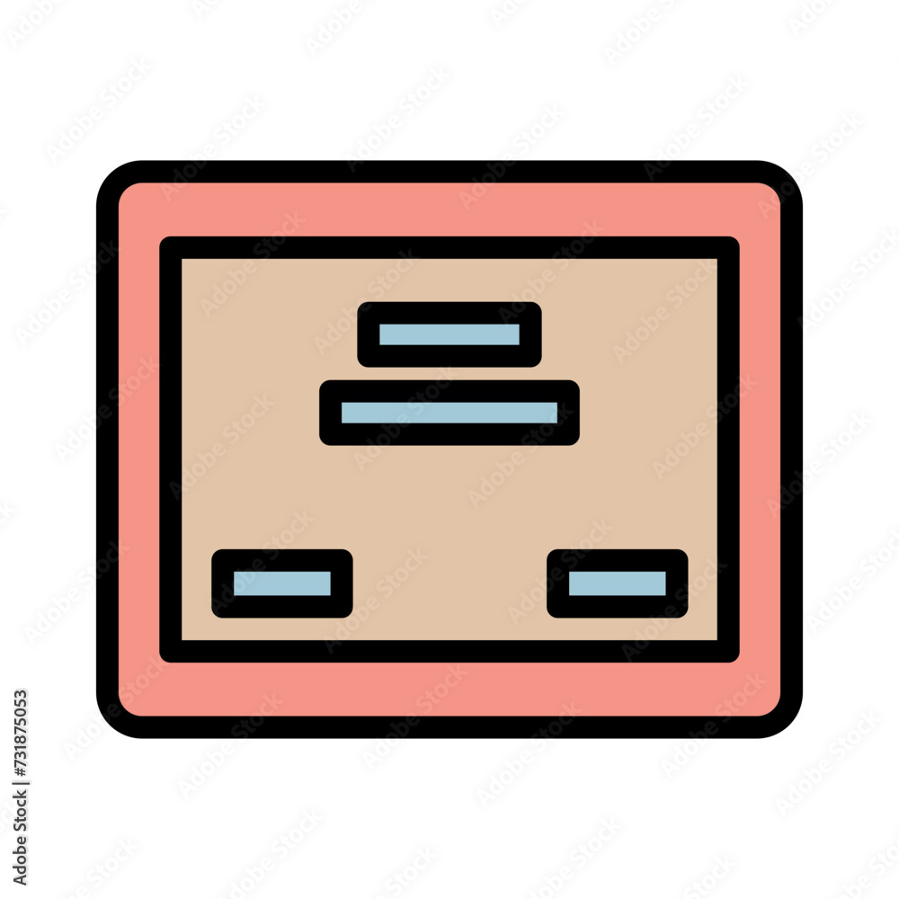 Certificate School Study Filled Outline Icon Certificate School Study Filled Outline Icon