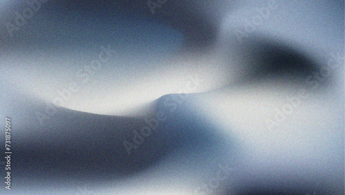 Grainy Gradient Texture Dark and Light Blue Shades, Abstract Background With Grain Effect, Surreal, Modern Pattern, Colorful Backgrounds, Waves, Grunge, Distressed, Paper