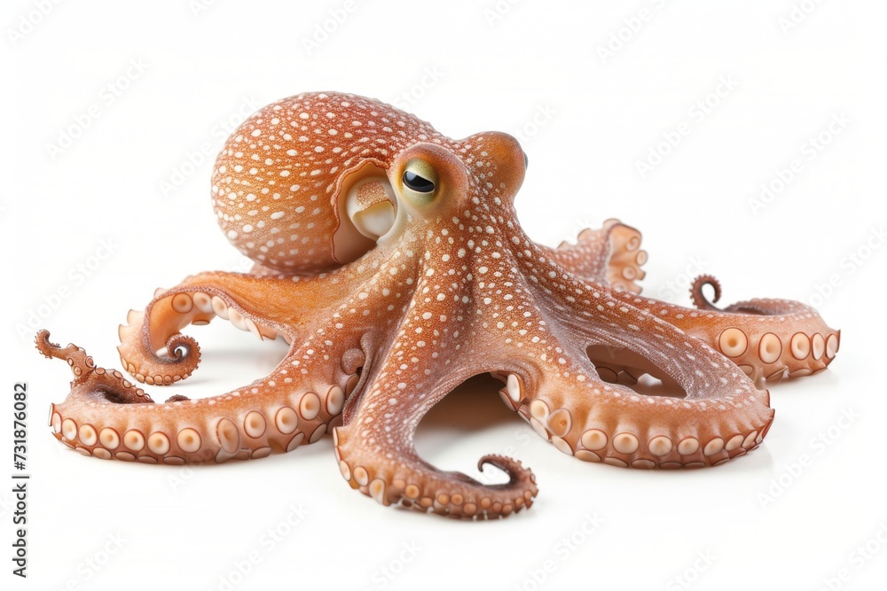 octopus isolated on white background octopus isolated on white background