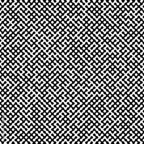 black and white seamless abstract background pattern. Vector Format 