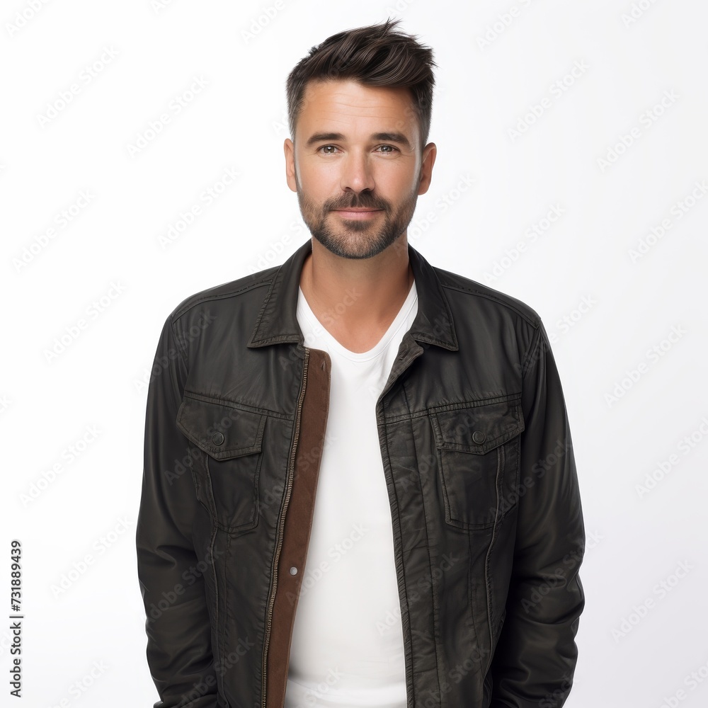 Portrait of a stylish man for fashion and lifestyle representation Portrait of a stylish man for fashion and lifestyle representation
