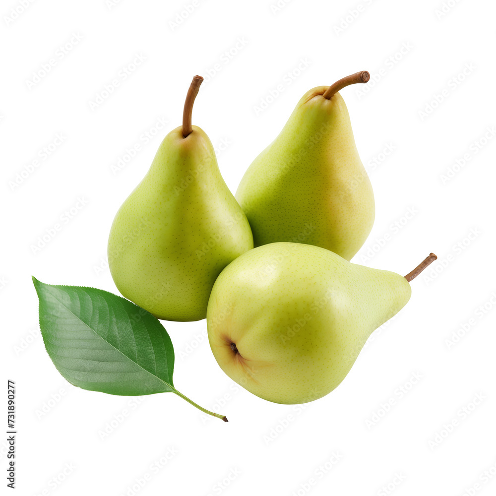 Pears isolated on a transparent background. Pears isolated on a transparent background.