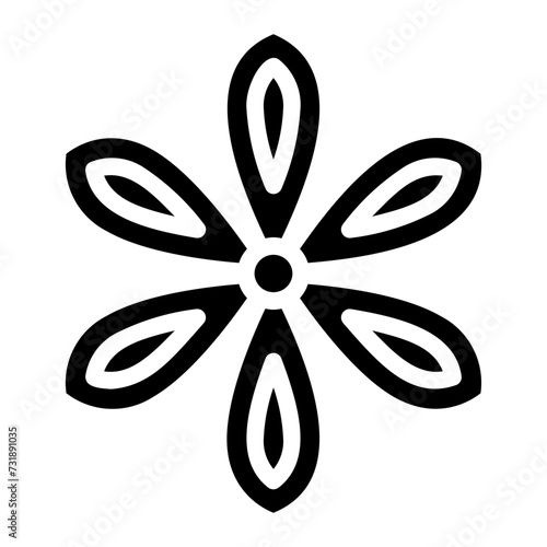 anise glyph icon