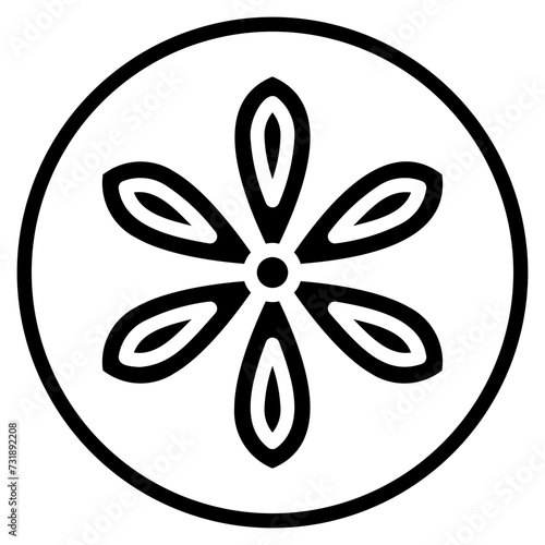 anise glyph icon