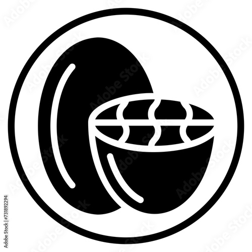 nutmeg glyph icon