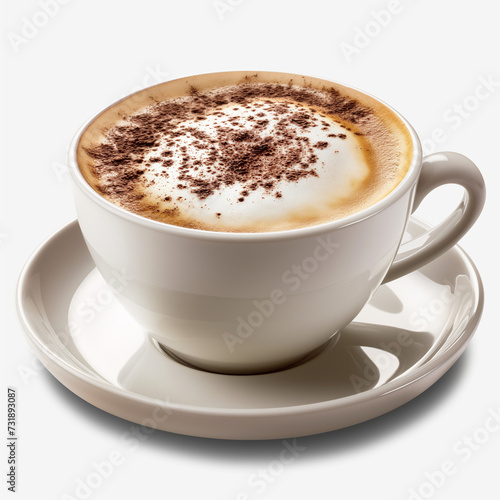 PSD _cappuccino on a transparent background 4
