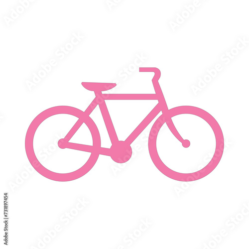 icon vector bicycle template design trendy
