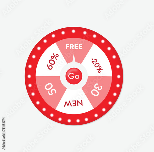 fortune spinning wheel template
